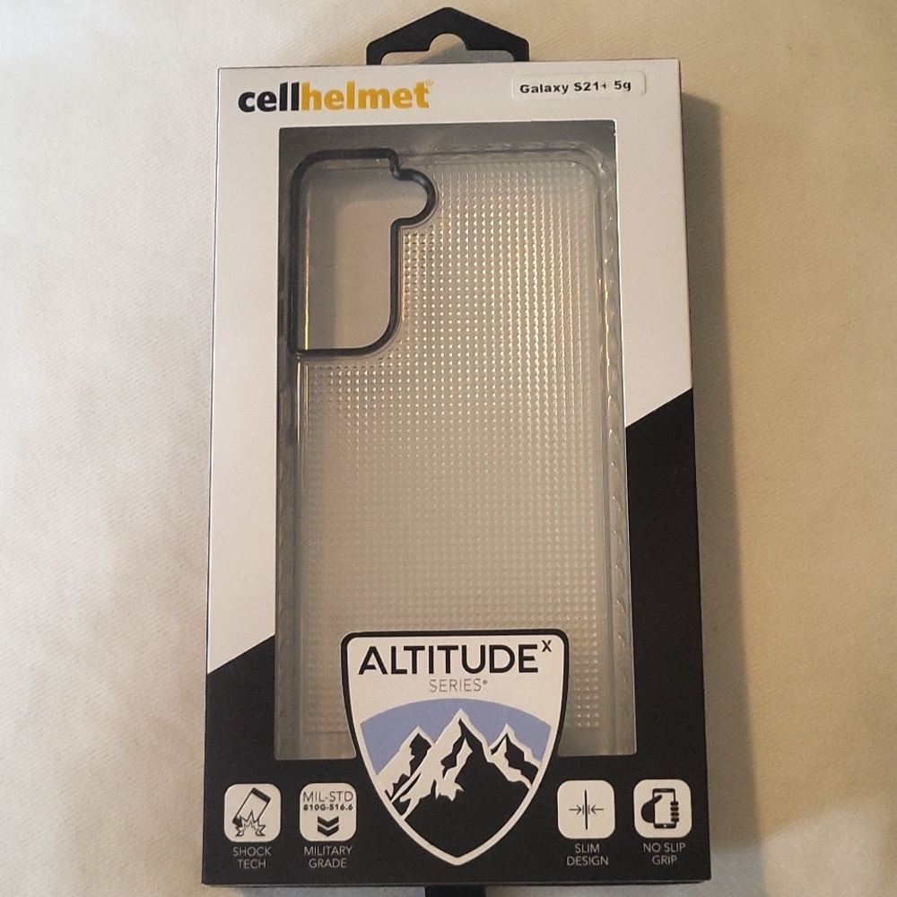 Samsung Galaxy S21+ 5G cellhelmet phone case, clear